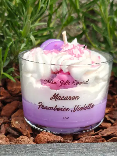 Macaron Framboise Violette